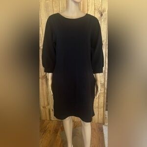 NWT - Amazon essential sweatshirt dress knee-high 3/4 sleeve Size medium